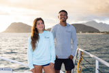 Long Sleeve Scoop Neck Logo UPF 50 Sun Shirt