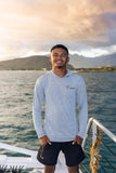 Long Sleeve Scoop Neck Logo UPF 50 Sun Shirt