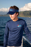 Long Sleeve Performance T-Shirt/ Navy Blue