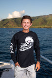 Long Sleeve Naked Pirate 100% Cotton Shirt